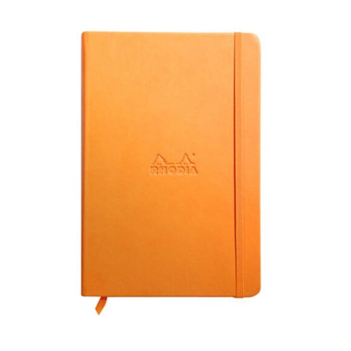 Rhodia Orange Lined Softcover Notebook 4 X 5.8in