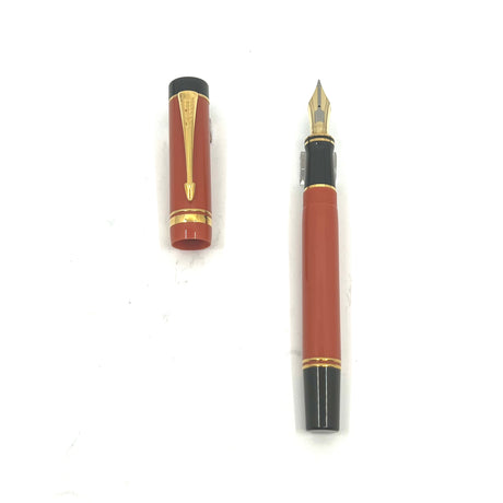 Parker "Big Red" (Orange) Duofold Centennial (Largest Size) Fountain Pen