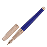 S.T. Dupont Line D Eternity Blue & Rose Gold - Fountain Pen (14kt Gold Nib)