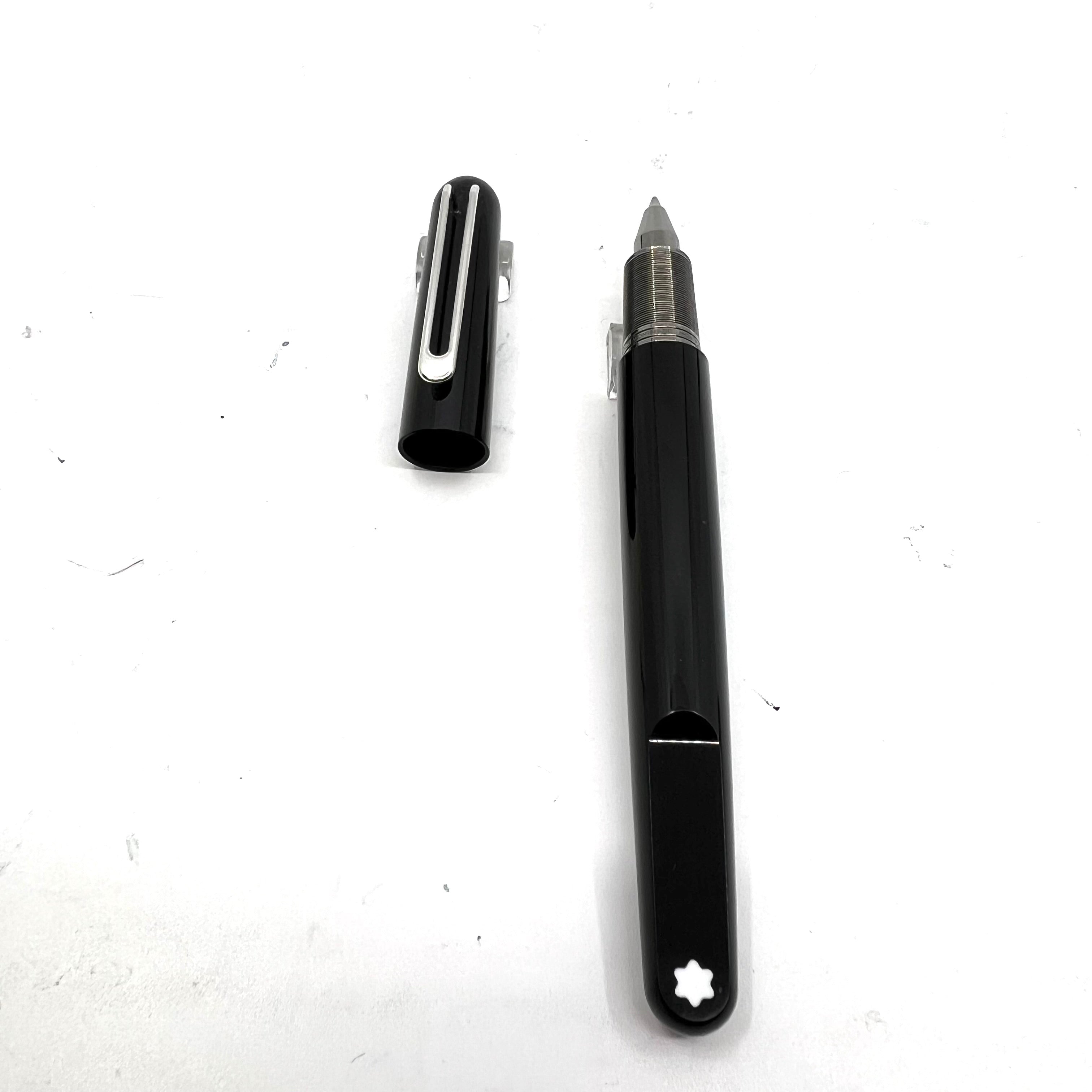 Montblanc M by Marc Newson - Glossy Black Rollerball – Fountain