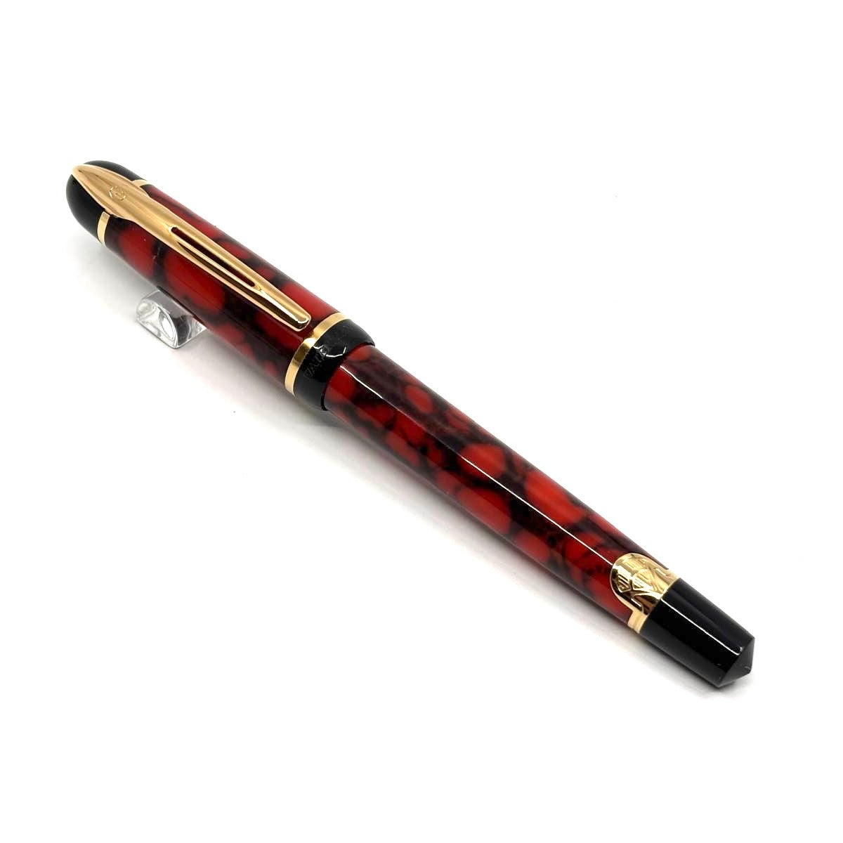 Waterman Phileas Second Generation Red Marble Fountain Pen