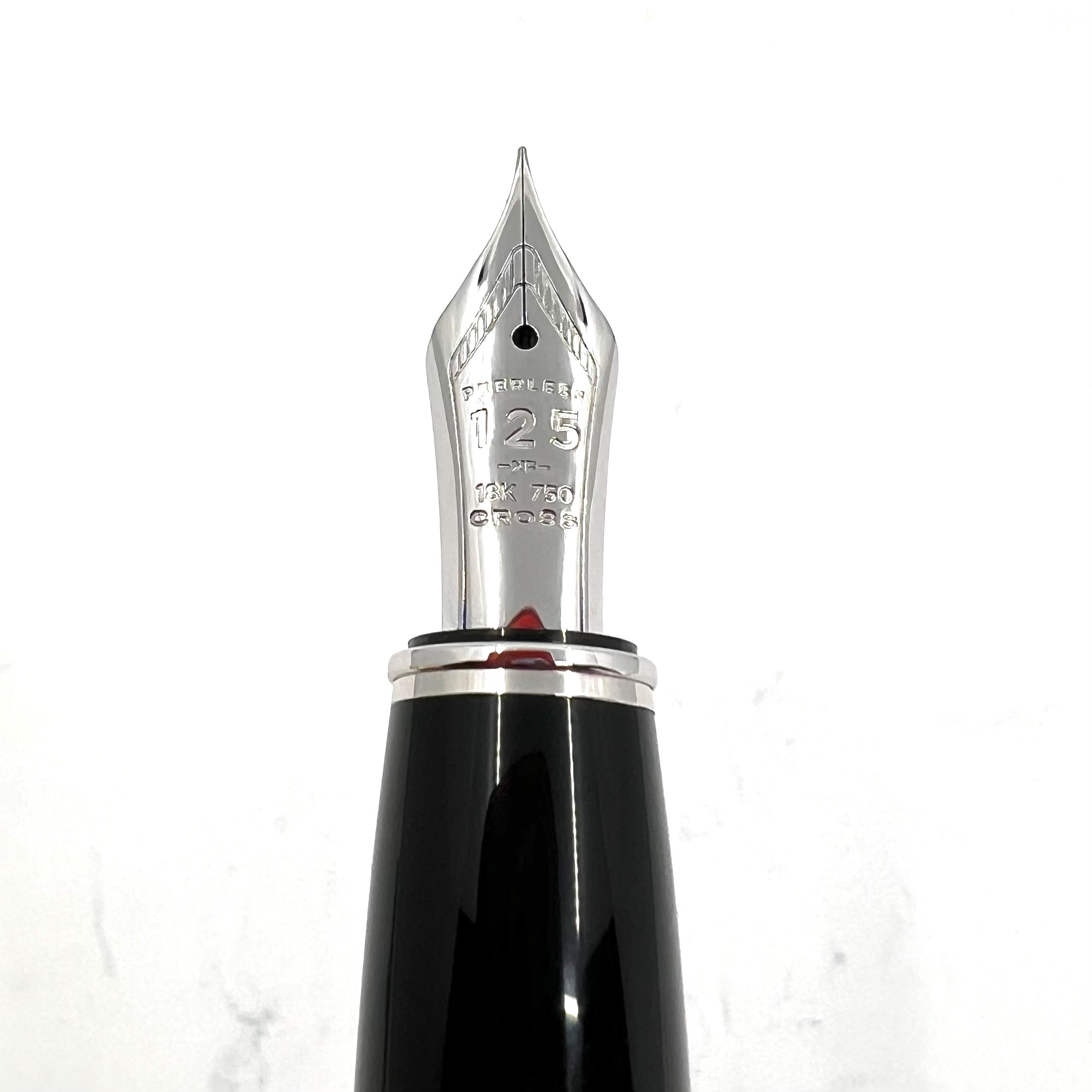 Cross Peerless 125 Obsidian Black Fountain Pen – Fountain Pen Hospital