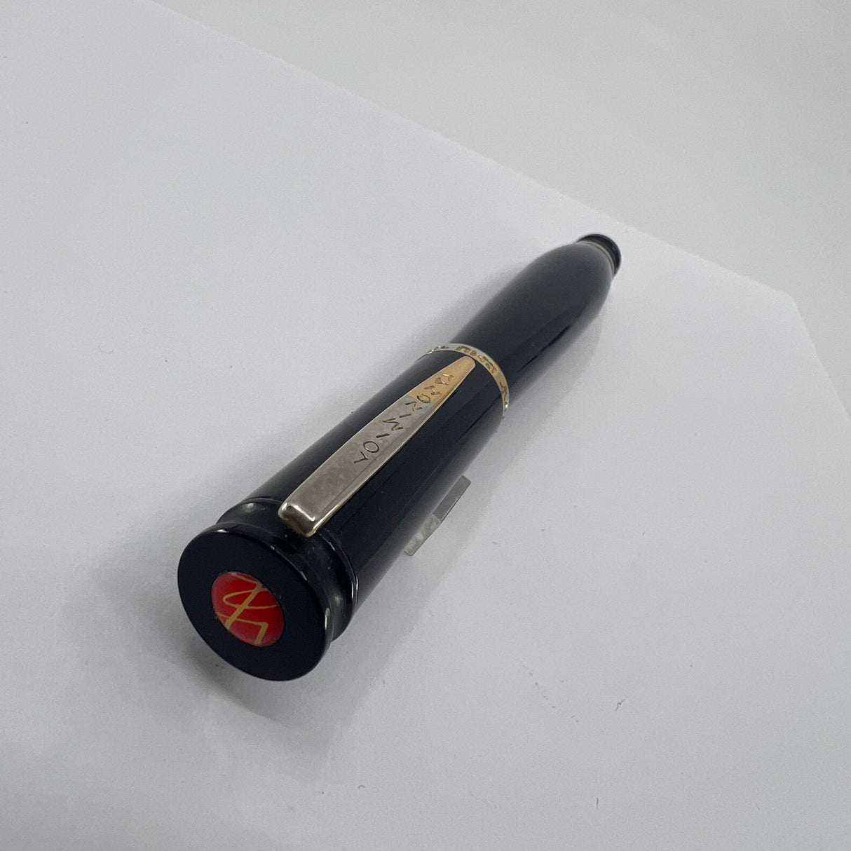 Loiminchay Junior Qing Long Black Resin Fountain Pen - Medium 18kt Gold  Nib