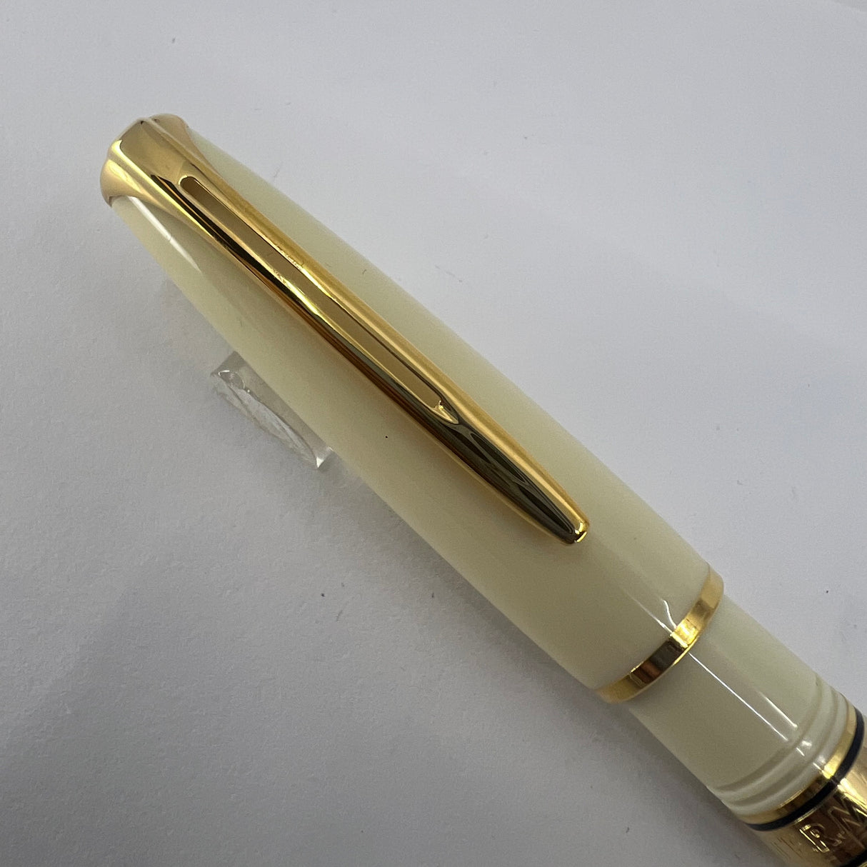 Waterman Ivory Resin Charleston Ballpoint Pen
