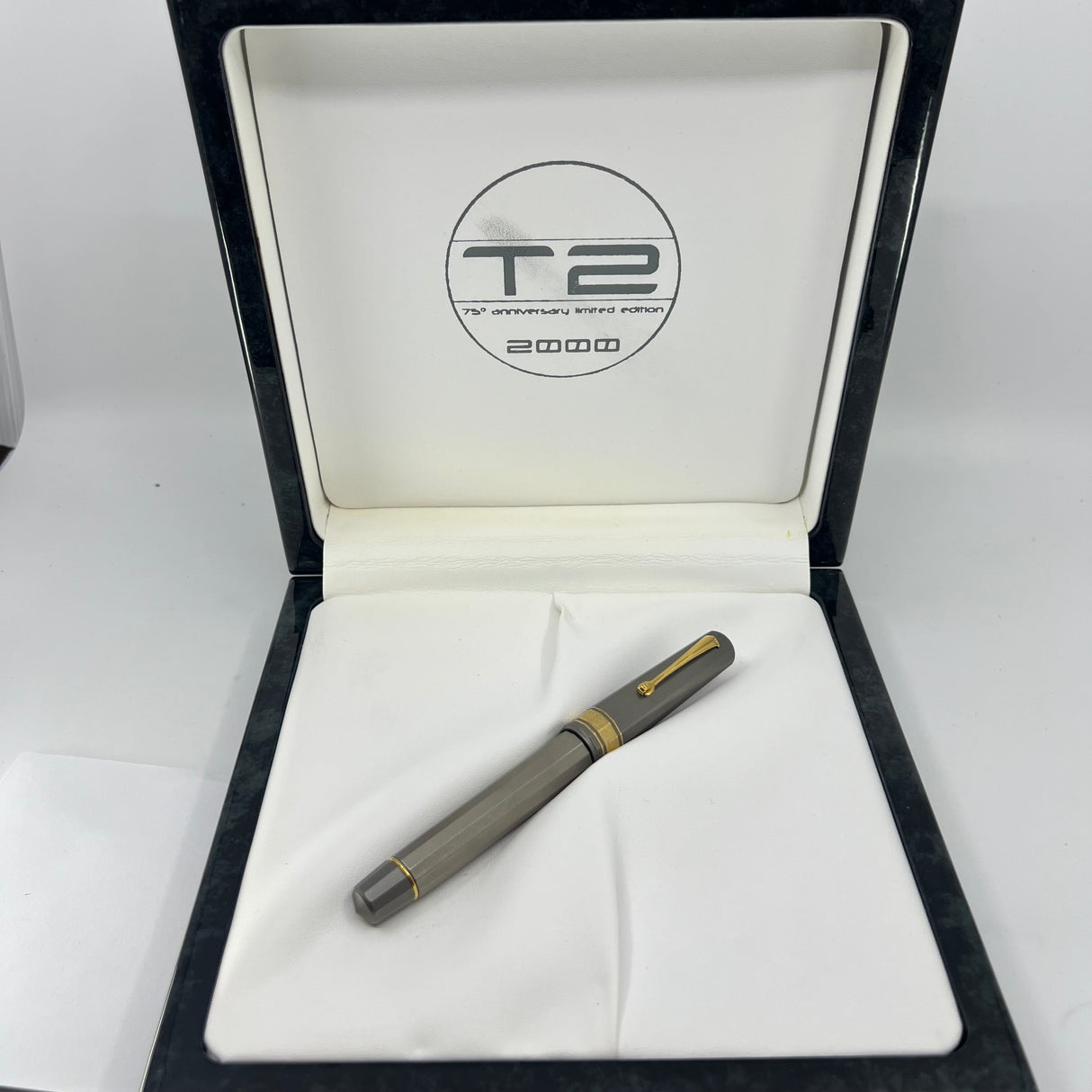OMAS T-2 Titanium 75th Anniversary Limited Edition Fountain Pen  - Medium 18kt Gold  Nib