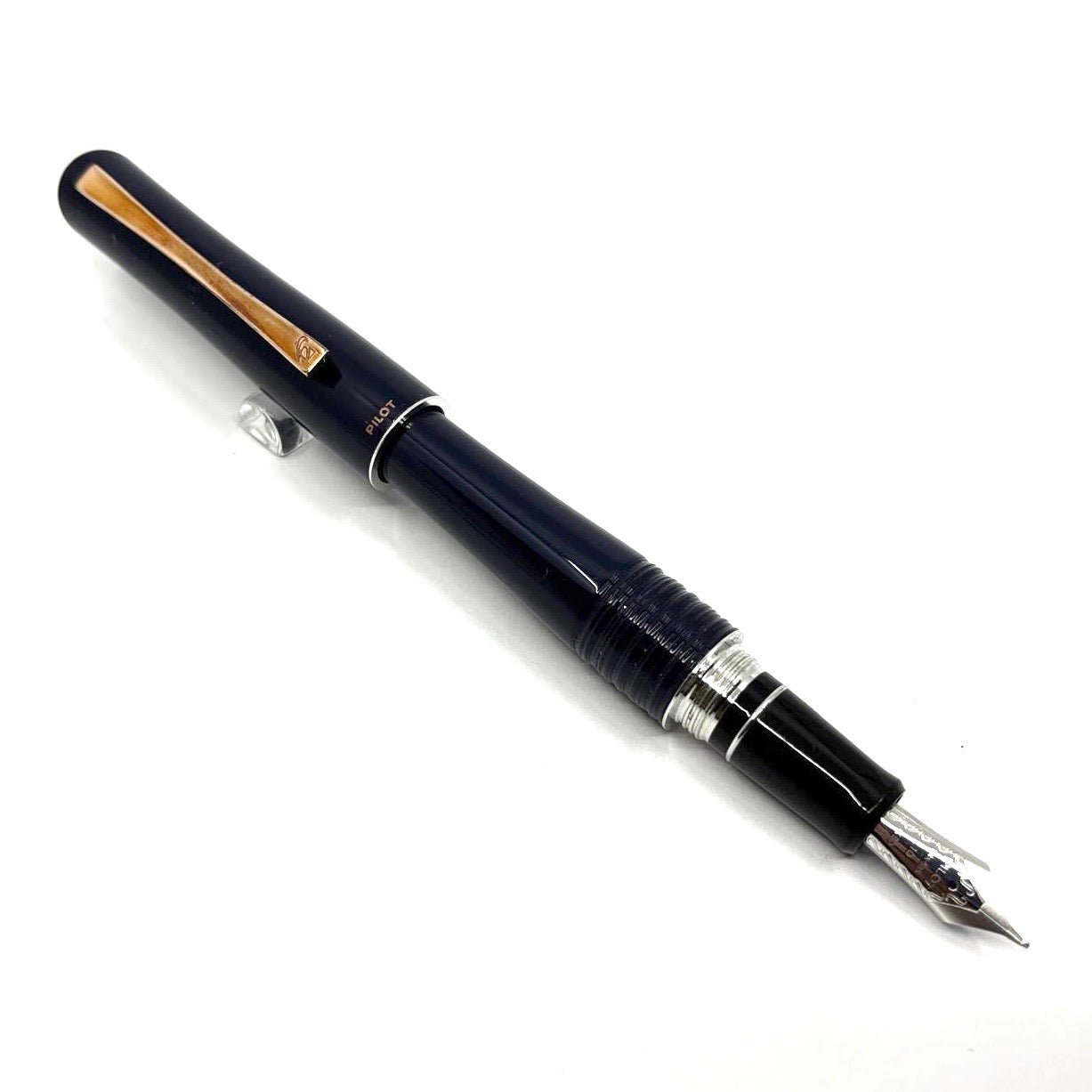 Pilot Blue Lacquered Bamboo Design Fountain Pen – Fountain Pen