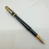 Cartier Black Trinity Fountain Pen - Medium 18kt Gold Nib