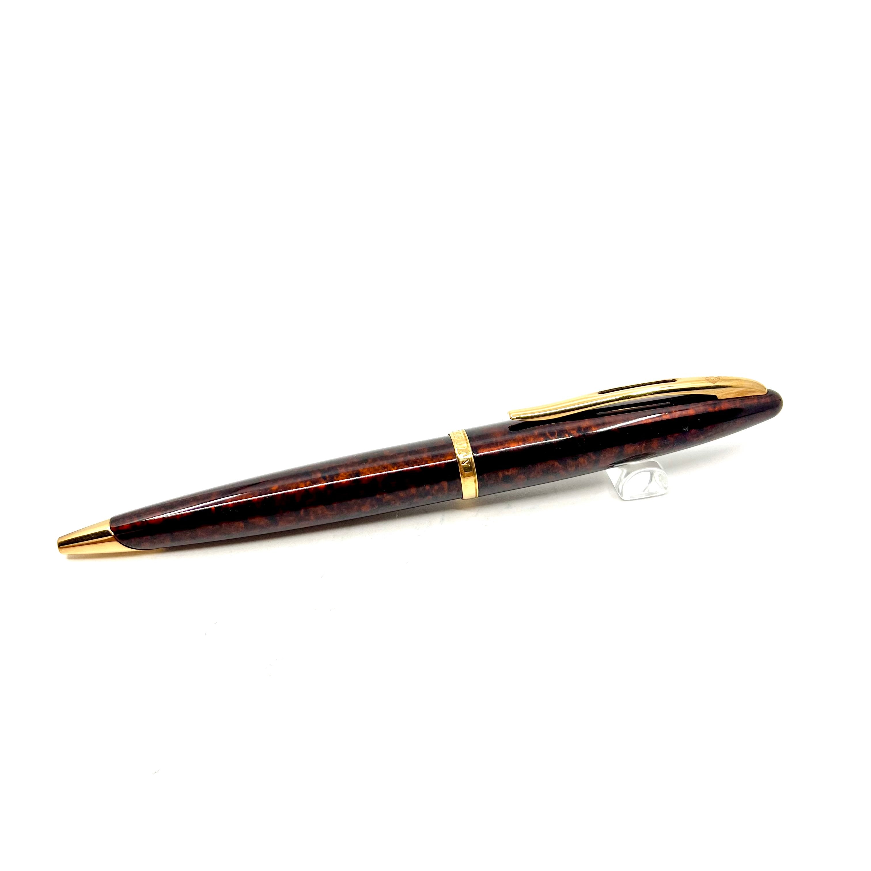 Waterman Carene Amber Shimmer Ballpoint Pen – Fountain Pen Hospital