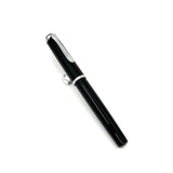 Pelikan P205 Cartridge-Fill Black Fountain Pen   - Medium Stainless Steel Nib