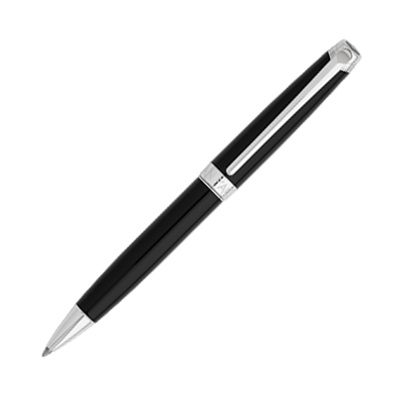 Caran D'Ache Leman Ebony Black - Ballpoint Pen – Fountain Pen Hospital