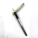 Montblanc Meisterstuck Solitaire Sterling Silver Classique #163 Striped Rollerball