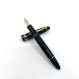 Montblanc Black Meisterstuck #146 LeGrand Fountain Pen - Fine 14kt Gold Nib