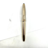 Montblanc Solitaire Geometric Dimension Gold-Plated LeGrand #146  Fountain Pen - Fine 18kt Gold Nib