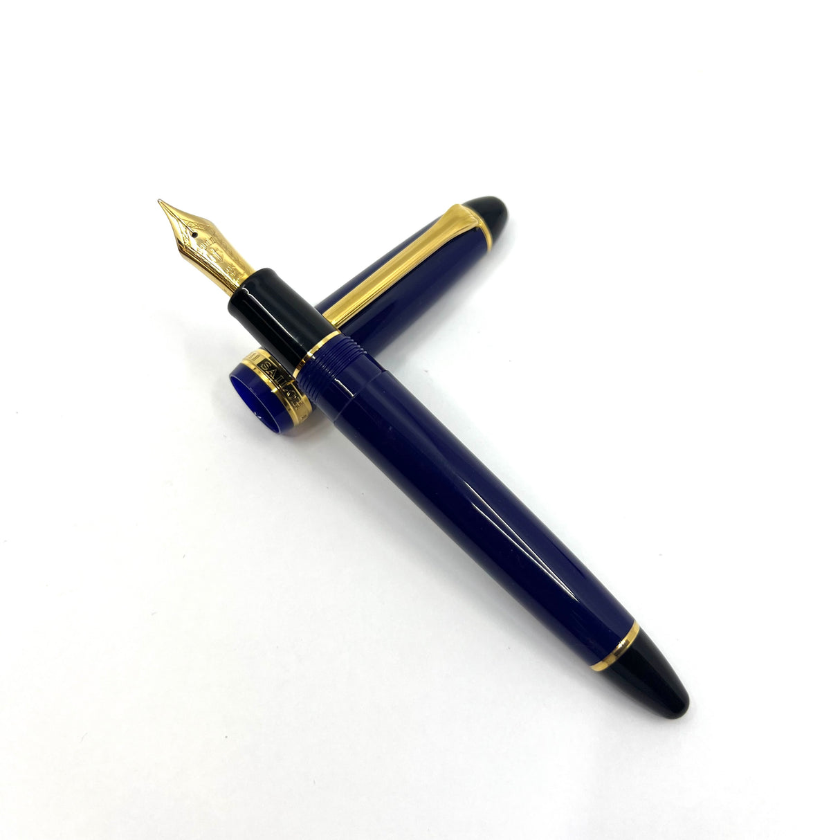 Sailor 1911 Large Navy Blue - Broad 21kt Gold Nib
