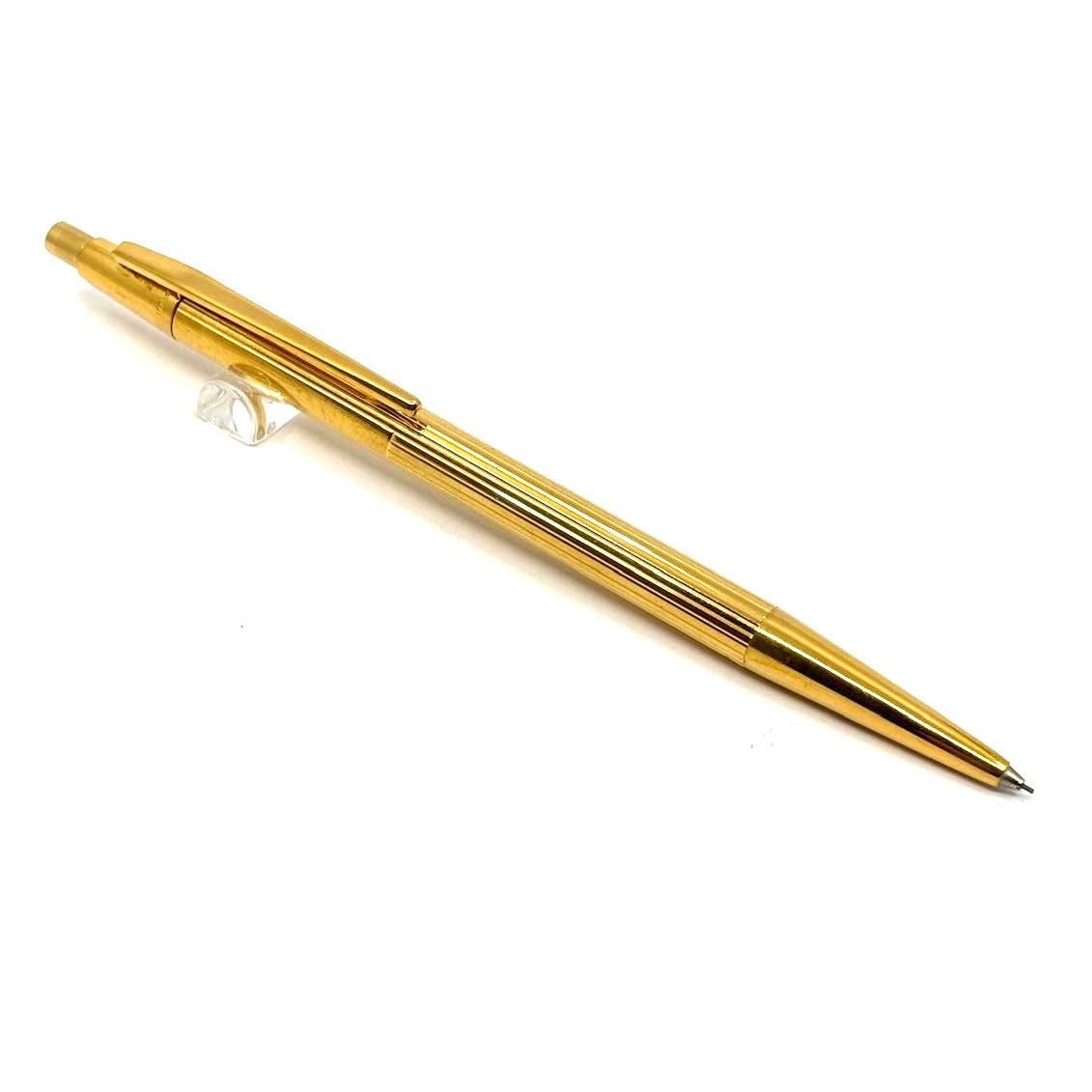 Montblanc Noblesse Gold Plated Fluted Body Mechanical Pencil - 0.5mm Lead