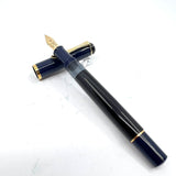 Pelikan M250 Dark Blue Cap/Black Barrel Fountain Pen