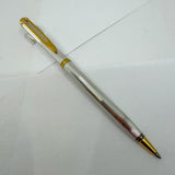 Waterman Gentleman Sterling Silver Ribbed Pattern Ballpoint  Pen