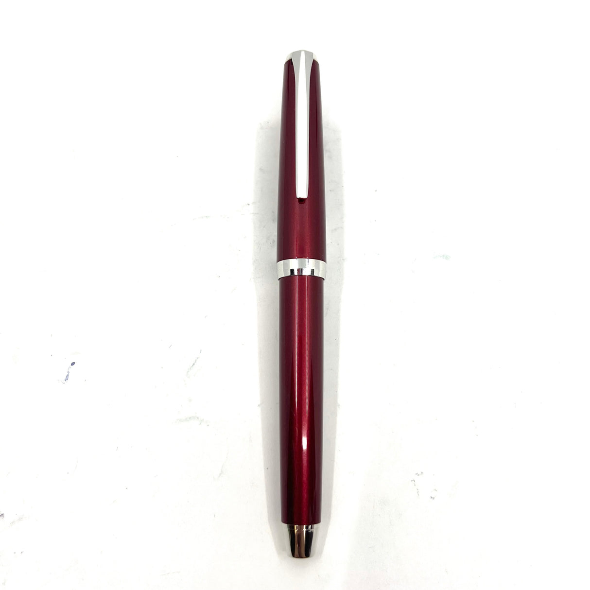 Pilot Falcon II Burgundy Red Metal Fountain Pen