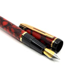 Waterman Phileas Second Generation Red Marble Fountain Pen