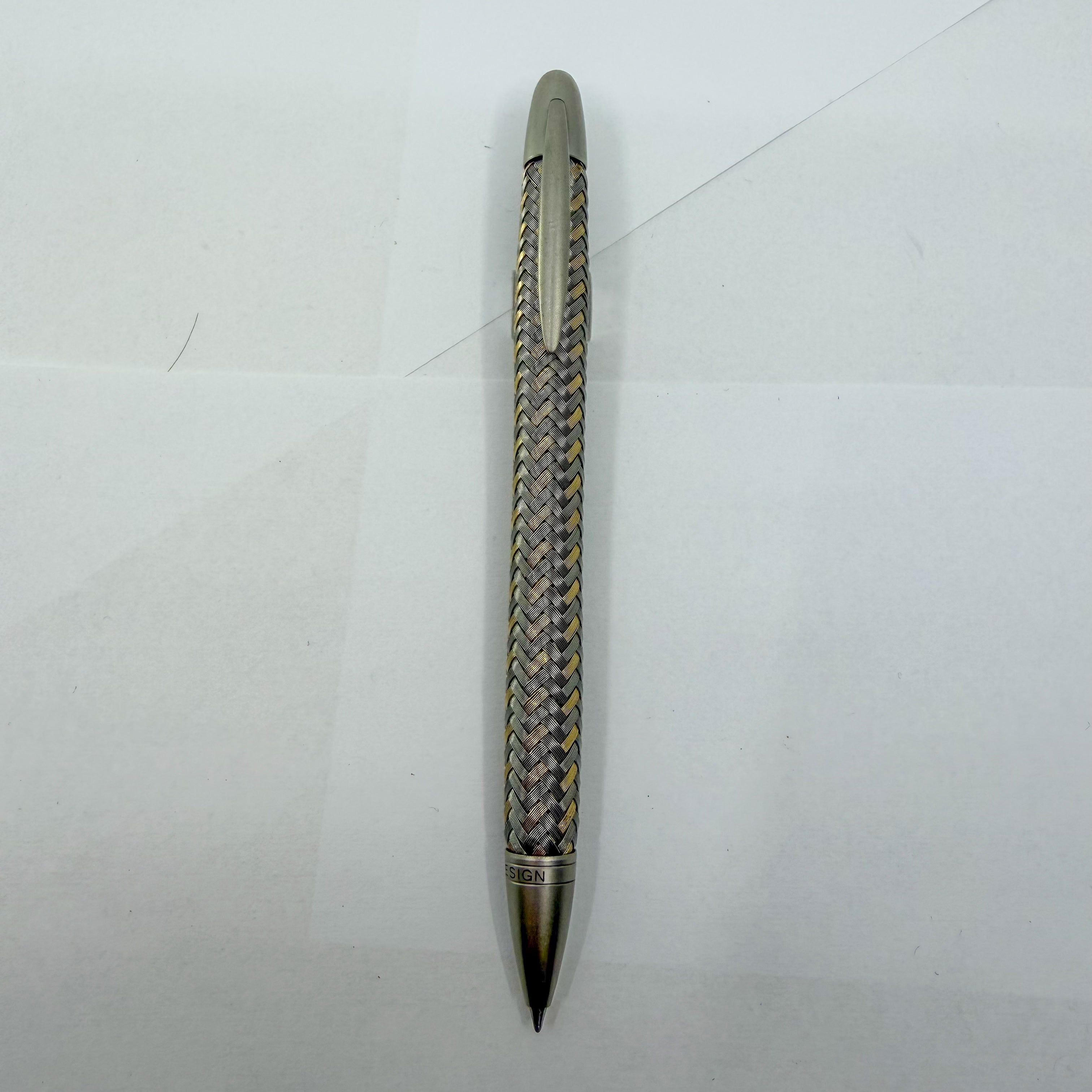 Porsche Design Ballpoint Pen - Tec-Flex Woven Stainless Steel