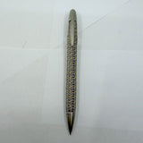 Porsche Design Ballpoint Pen - Tec-Flex Woven Stainless Steel & Gold Plate