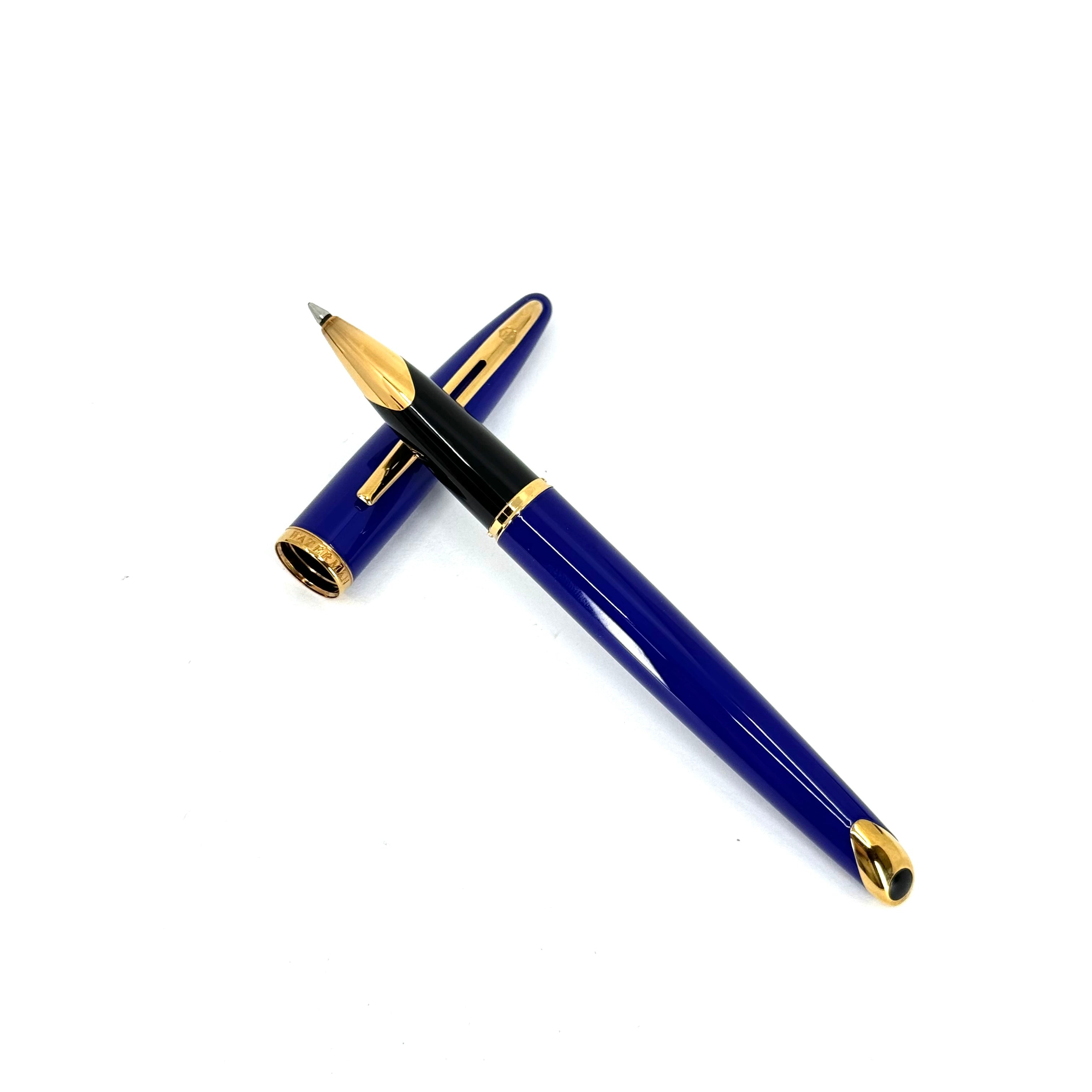 Waterman Carene Glossy Cobalt Blue Rollerball – Fountain Pen Hospital