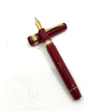 OMAS Francisco de Goya Tuscan Red Facetted Limited Edition Fountain Pen