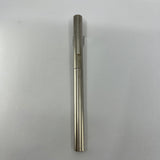 Porsche Design Slim Line Metal Fountain Pen   - Broad 18kt Gold  Nib