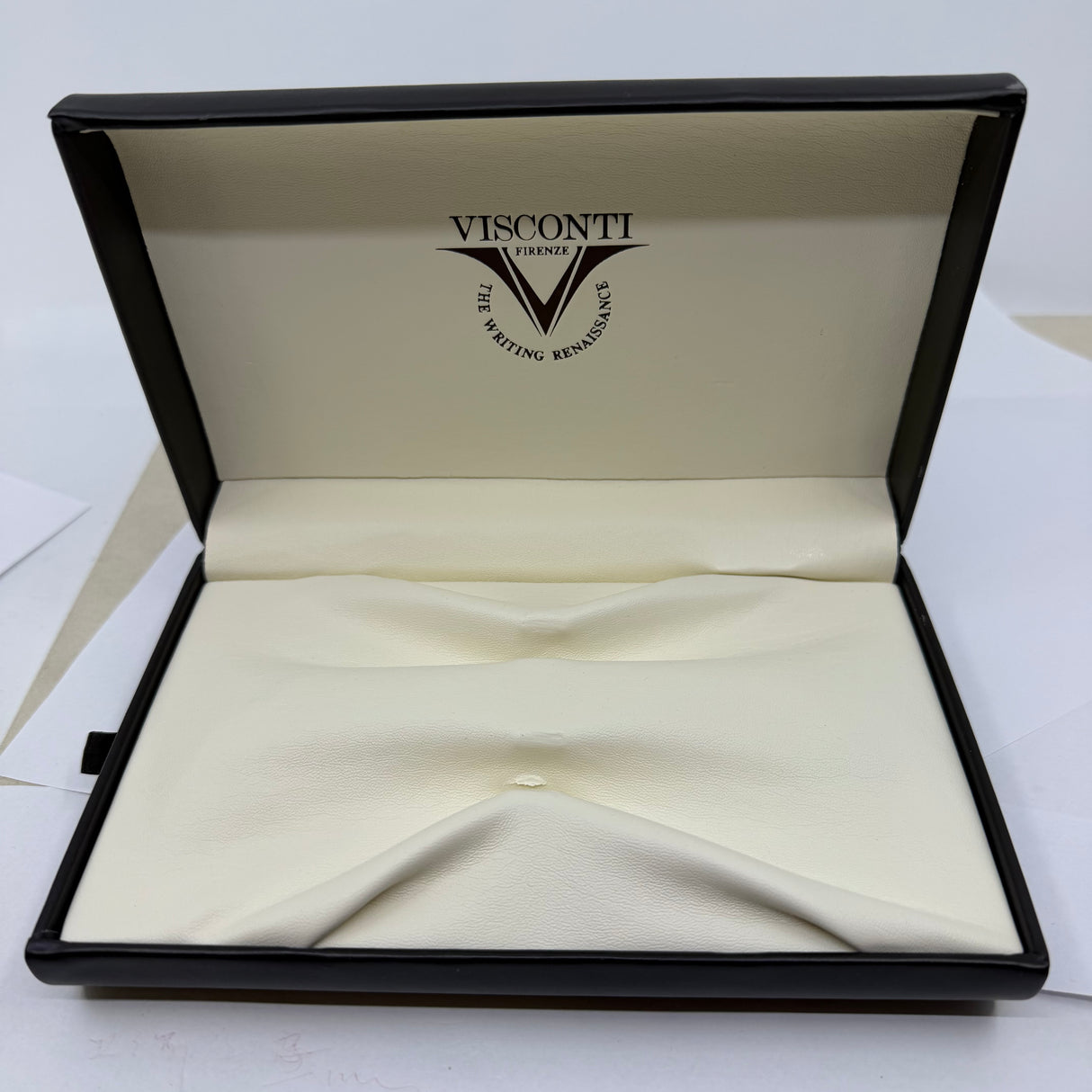 Visconti Opera Marbled Navy & Sky Blue Typhoon Limited Edition Fountain Pen - #911/1000 - Broad Chromium 18 Smarttouch Tubular Nib
