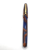 Bexley BX701  Lustrous Blue & Amber Swirl Rollerball