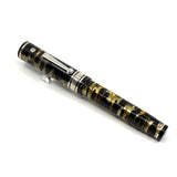 Wahl-Eversharp  Black/Bronze/Transparent Original OMAS Lucens Celluloid Decoband Oversized Fountain Pen