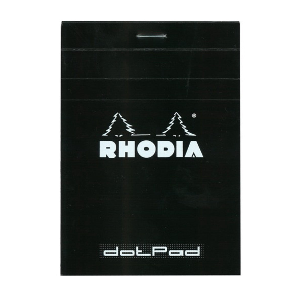 RHODIA BLACK DOTTED NOTEPAD 3.3 X 4.7in (3 3/8 X 4 3/4)