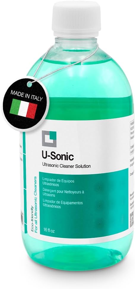 Ultrasonic Cleaner Solution 500ML made in Italy