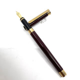 Montblanc Noblesse Burgundy Lacquer Fountain Pen