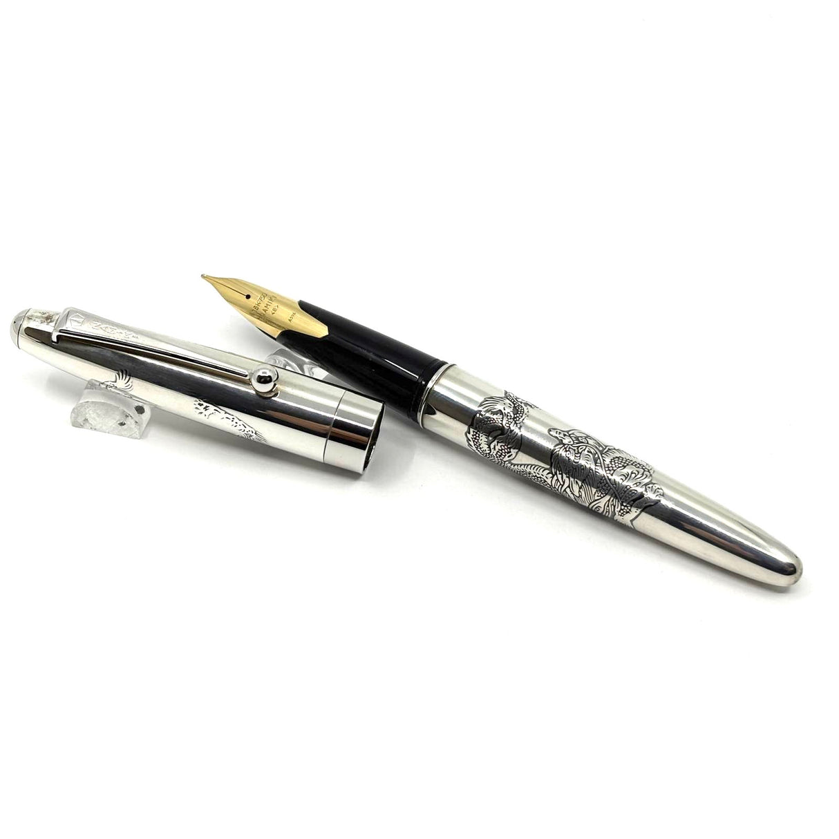 Pilot-Namiki Sterling Silver Dragon Fountain Pen