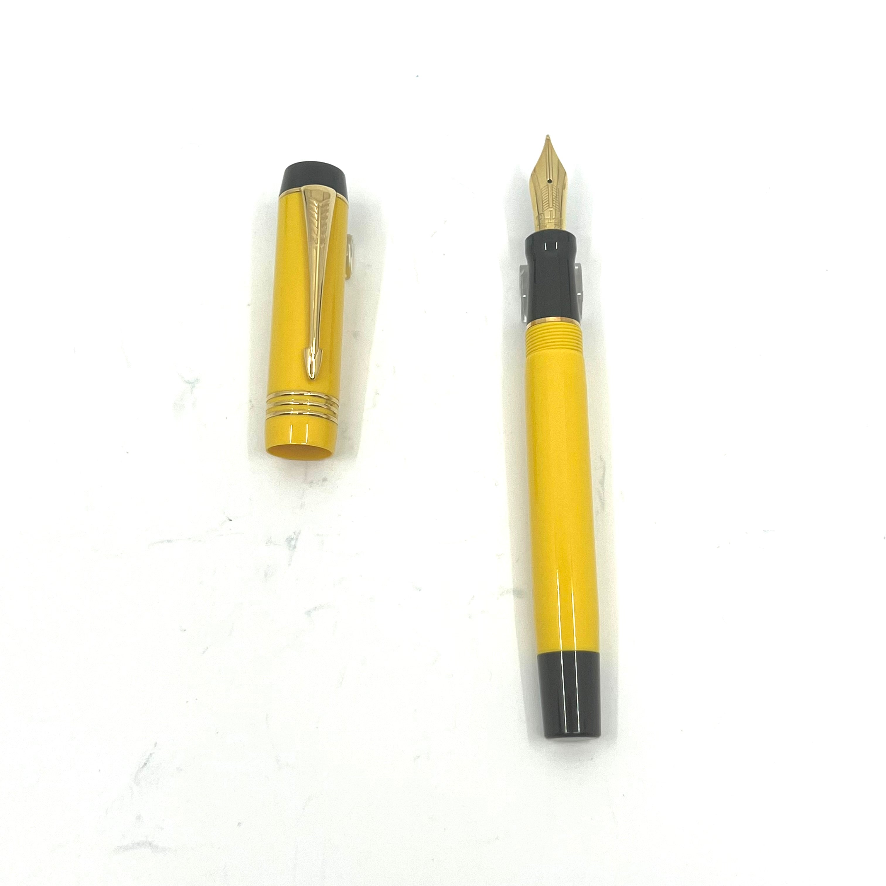 Parker Duofold Centennial Mandarin Yellow Limited Edition Fountain