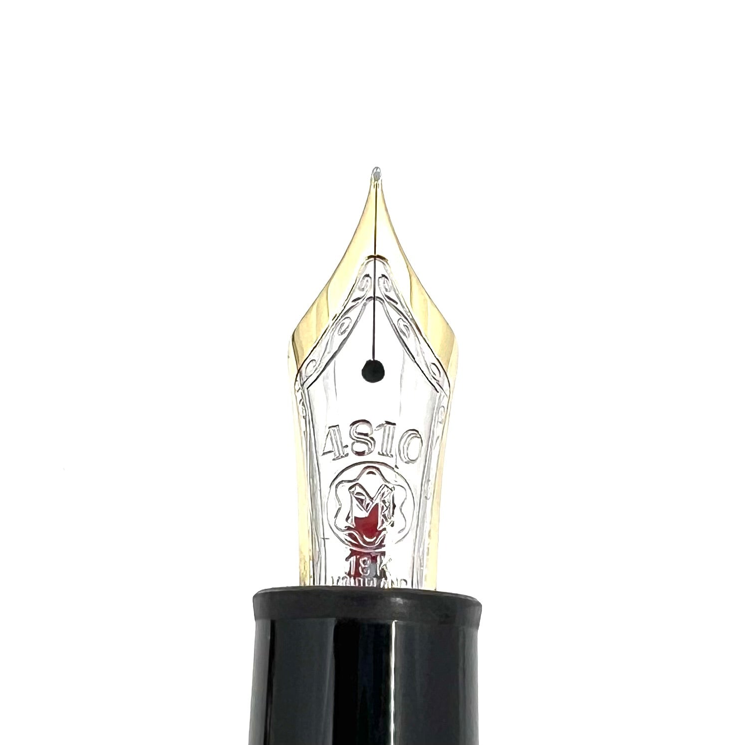 MONT BLANC MEISTERSTÜCKカフリンクス シルバー 30254 Montblnc Meisterstück Solitaire LeGrand Geometry Platinum Fountain