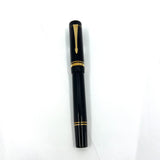 Parker Black Duofold  1888-1988 Centennial Collector Edition - First Year Parker Cap Top Medallion - Medium 18kt Gold Nib