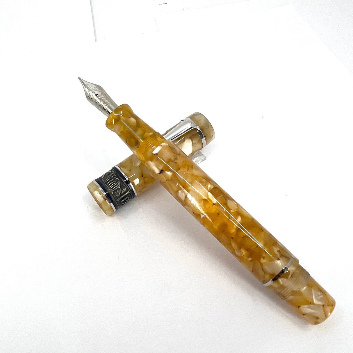 Delta Pantheon Limited Edition Fountain Pen - Medium 18kt Gold Nib