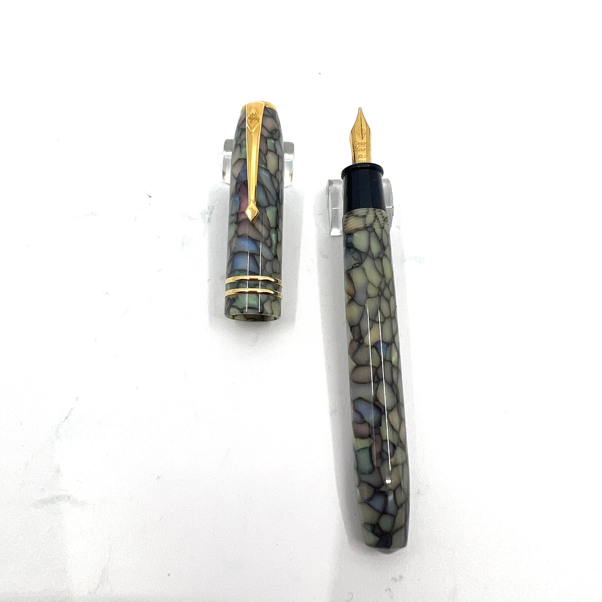 Conway Stewart Dinkie Cracked Ice Fountain Pen