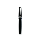 Taccia Staccato Lunar Blue Oversized Fountain Pen - Fine Stainless Steel Nib