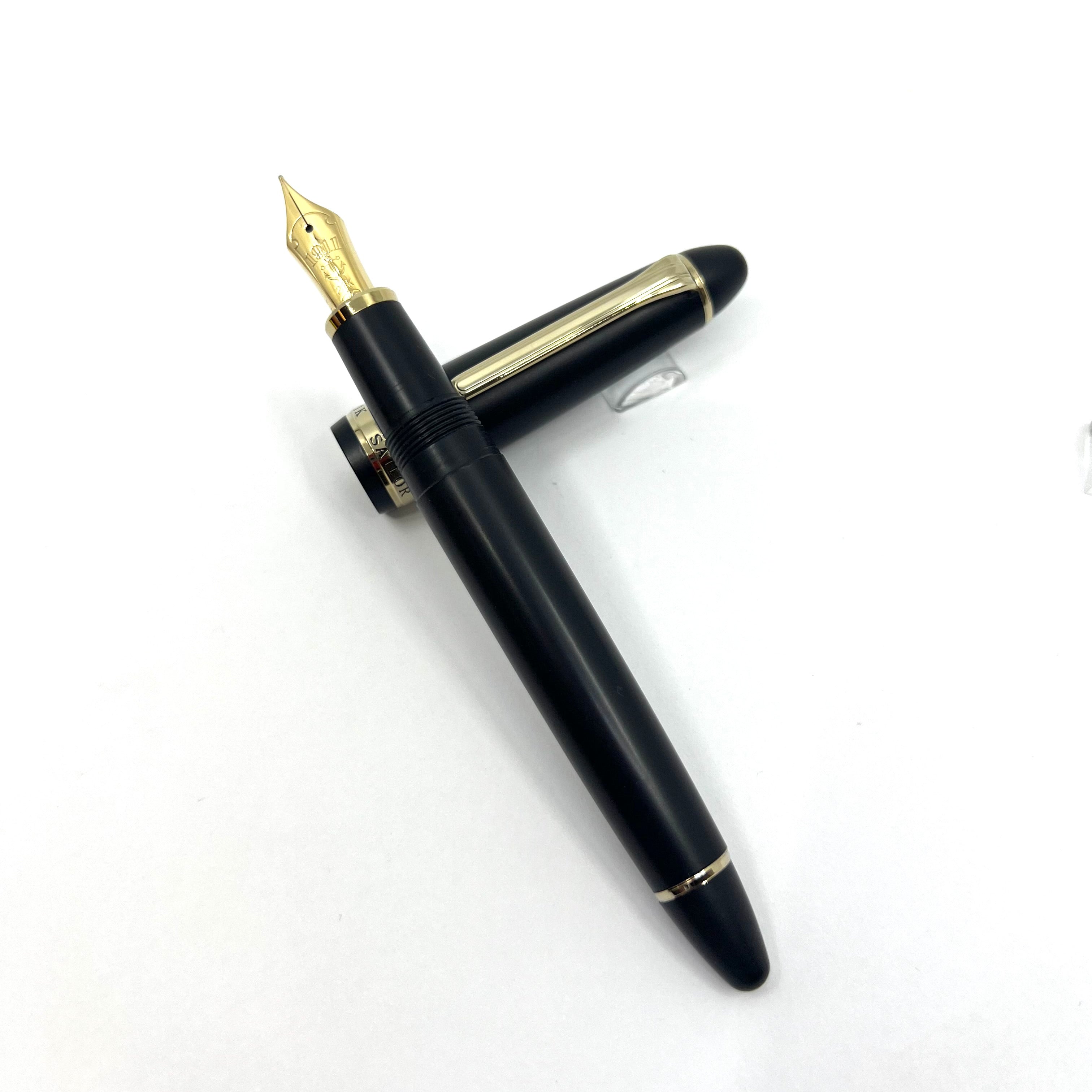 Sailor 1911 Profit Large Matte Black Fountain Pen - Medium 21kt