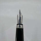 Cartier Roadster Black Composite Fountain Pen - Fine 18kt Gold Nib