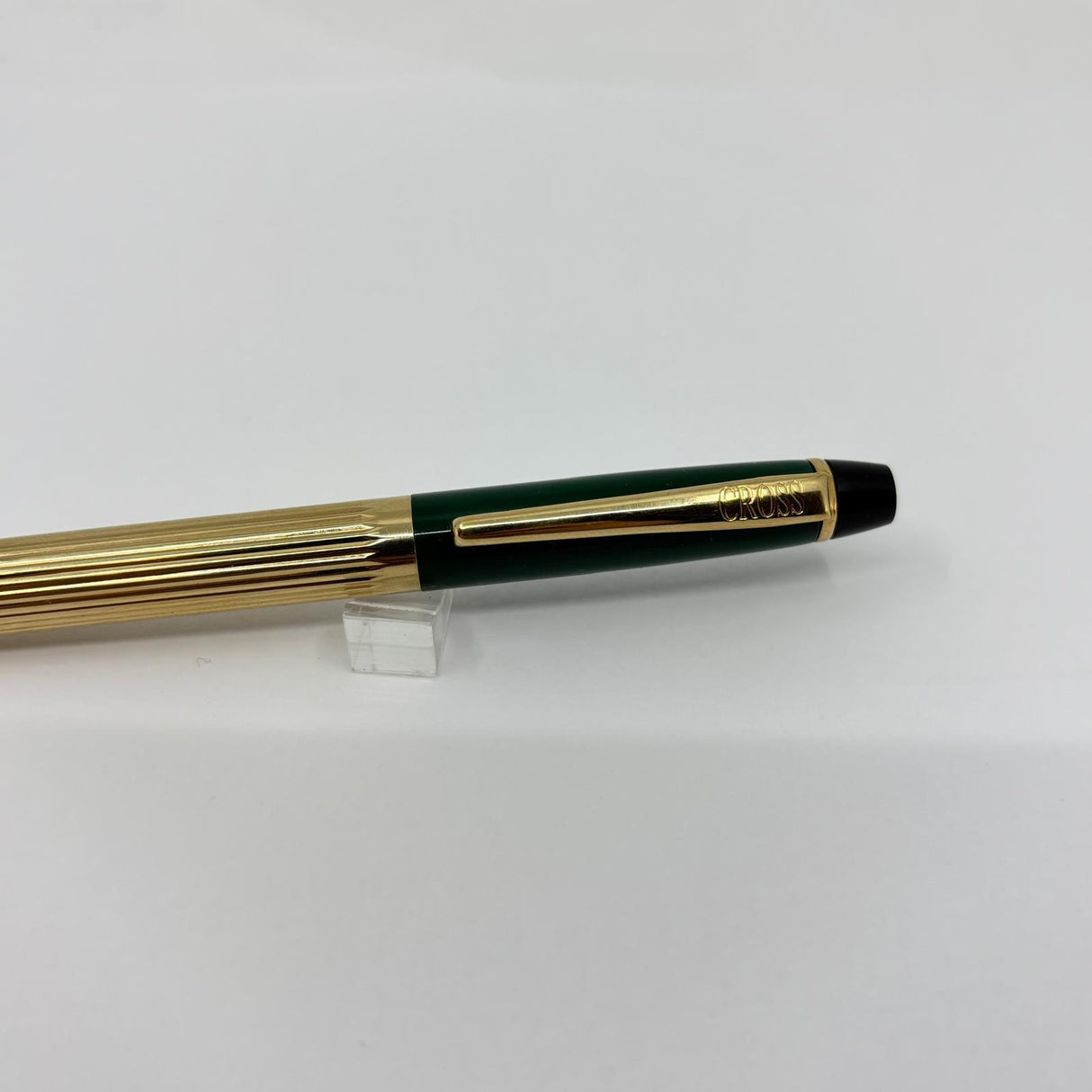 Cross Metropolis Green lacquer gold plated 23K - Ballpoint Pen