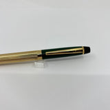 Cross Metropolis Green lacquer gold plated 23K - Ballpoint Pen