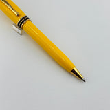 Aurora Ipsilon Resin Yellow Pen Set  - Fountain Pen Rollerball and Ballpoint