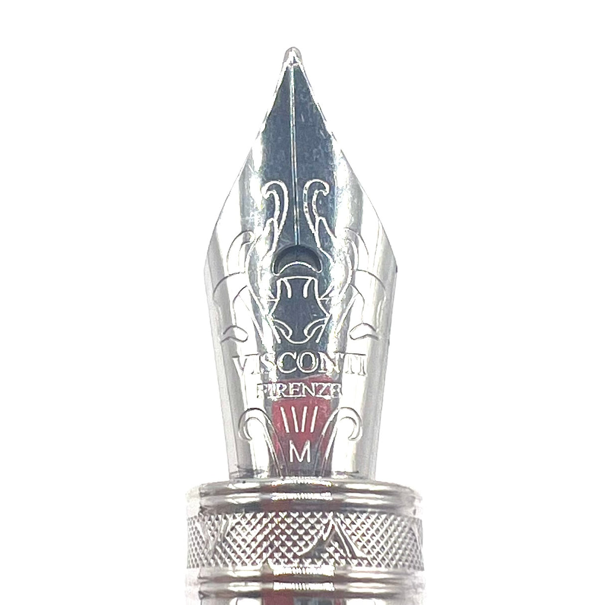 Visconti (First Generation) Van Gogh Sandal Red Midi Fountain Pen- Medium Stainless Steel Nib