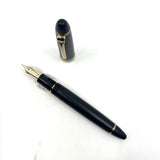 Sailor 1911L Profit  Black Matte Fountain Pen - Naginata Jr. Medium Togi 21Kt Gold Nib