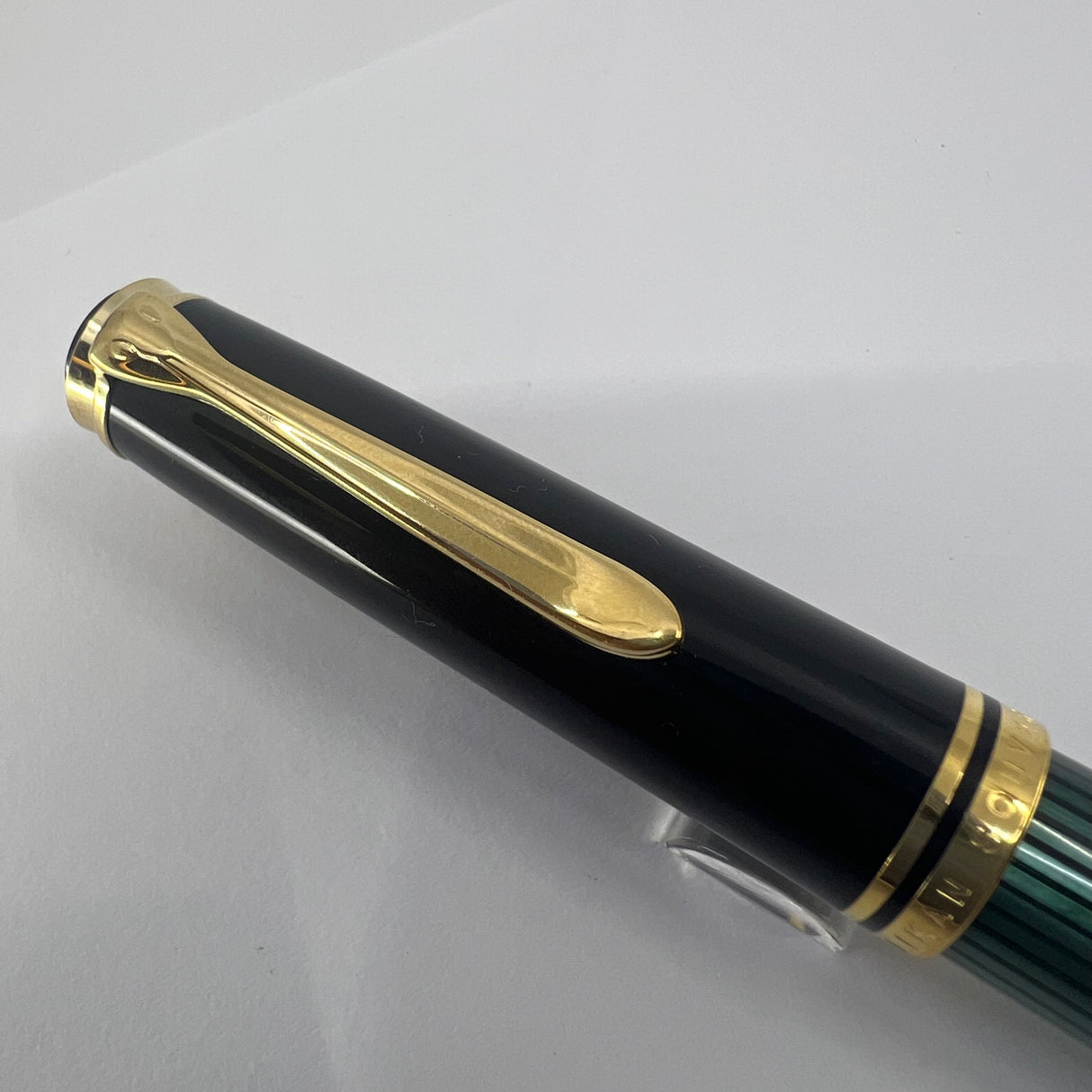 Pelikan R800 Green Striped Rollerball