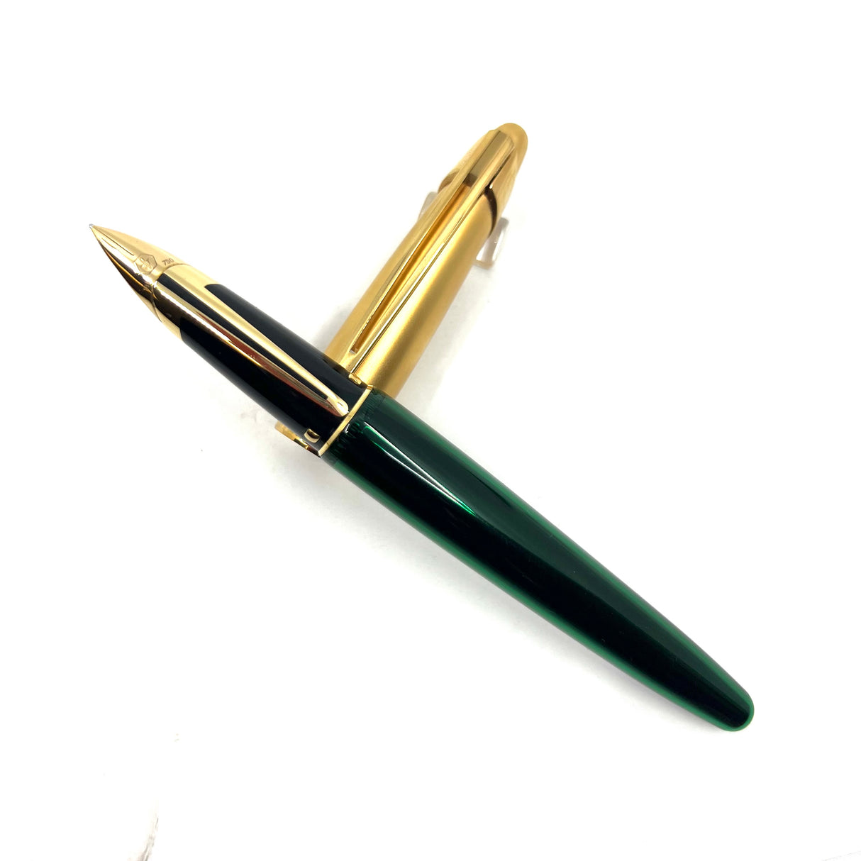 Waterman Edson Green Translucent Fountain Pen